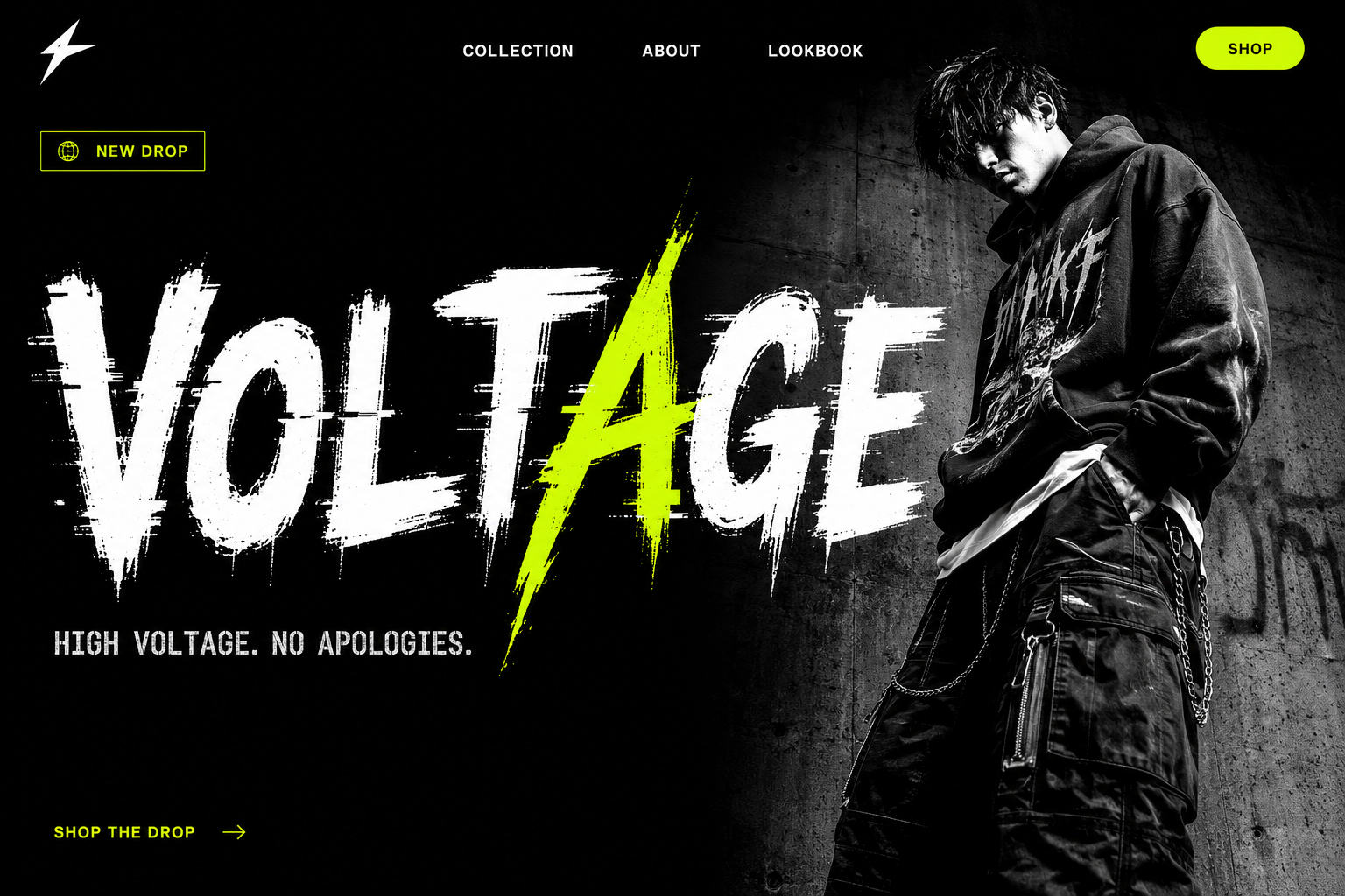 Voltage - Site Streetwear